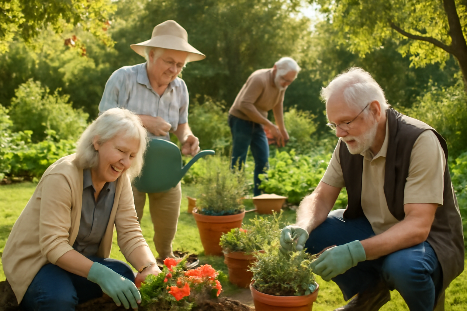 découvrez comment le jardinage améliore la santé physique et mentale des personnes âgées, favorise leur bien-être, stimule la mobilité et renforce les liens sociaux.