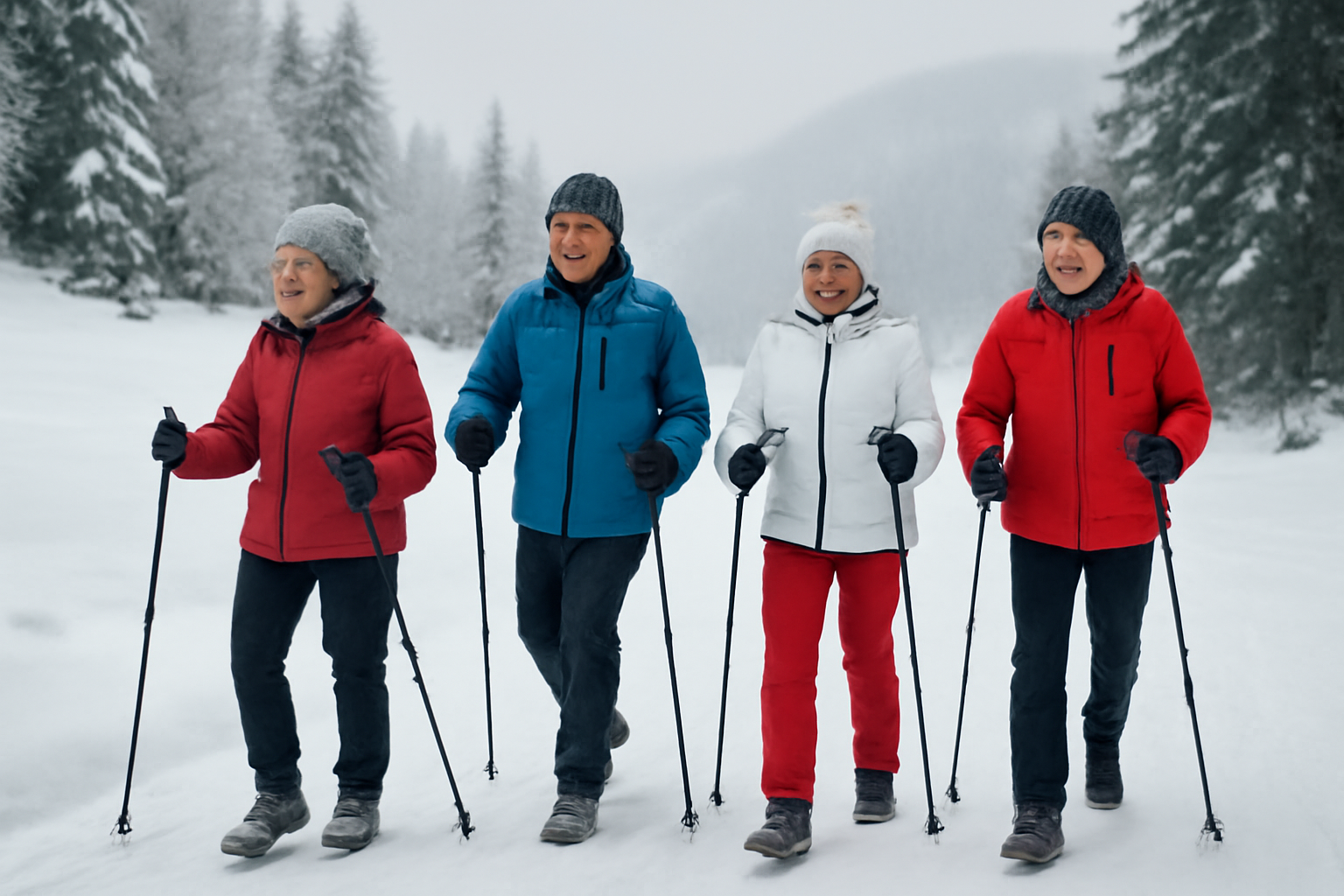 explorez 7 activités hivernales spécialement sélectionnées pour les seniors : des loisirs adaptés pour garder la forme, stimuler le bien-être et profiter pleinement de l’hiver en toute sécurité.