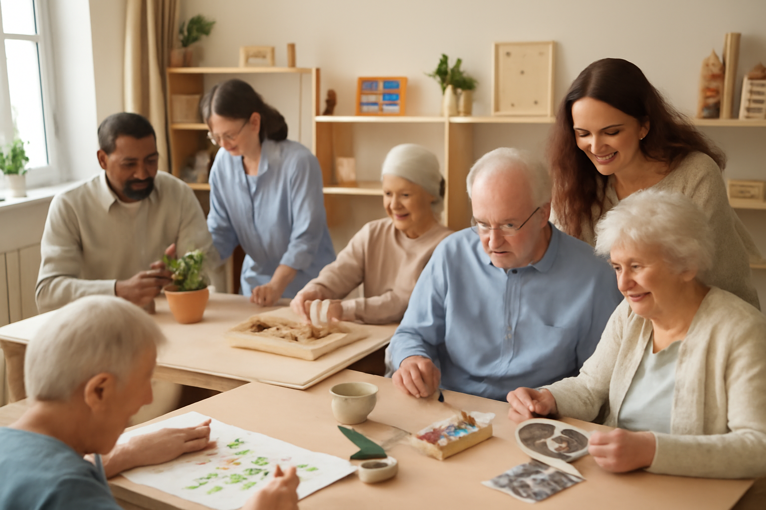 découvrez comment l'approche montessori, adaptée aux seniors souffrant de la maladie d'alzheimer, favorise leur autonomie, leur bien-être et stimule leur mémoire grâce à des activités personnalisées et respectueuses de leur rythme.