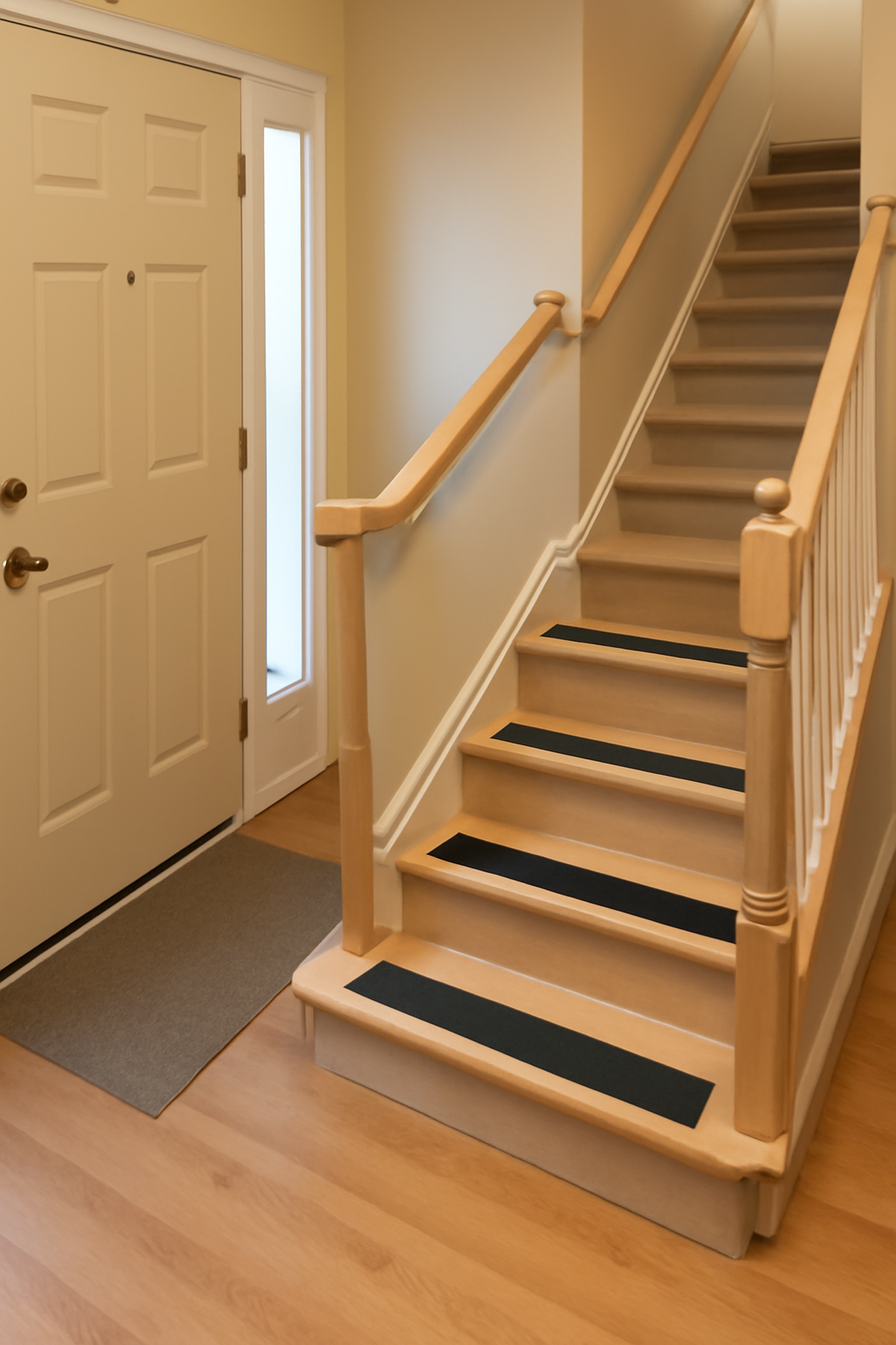 découvrez des conseils pratiques pour aménager l'entrée et l'escalier de votre domicile, afin de faciliter l'accès et garantir un maintien à domicile en toute sécurité pour tous.