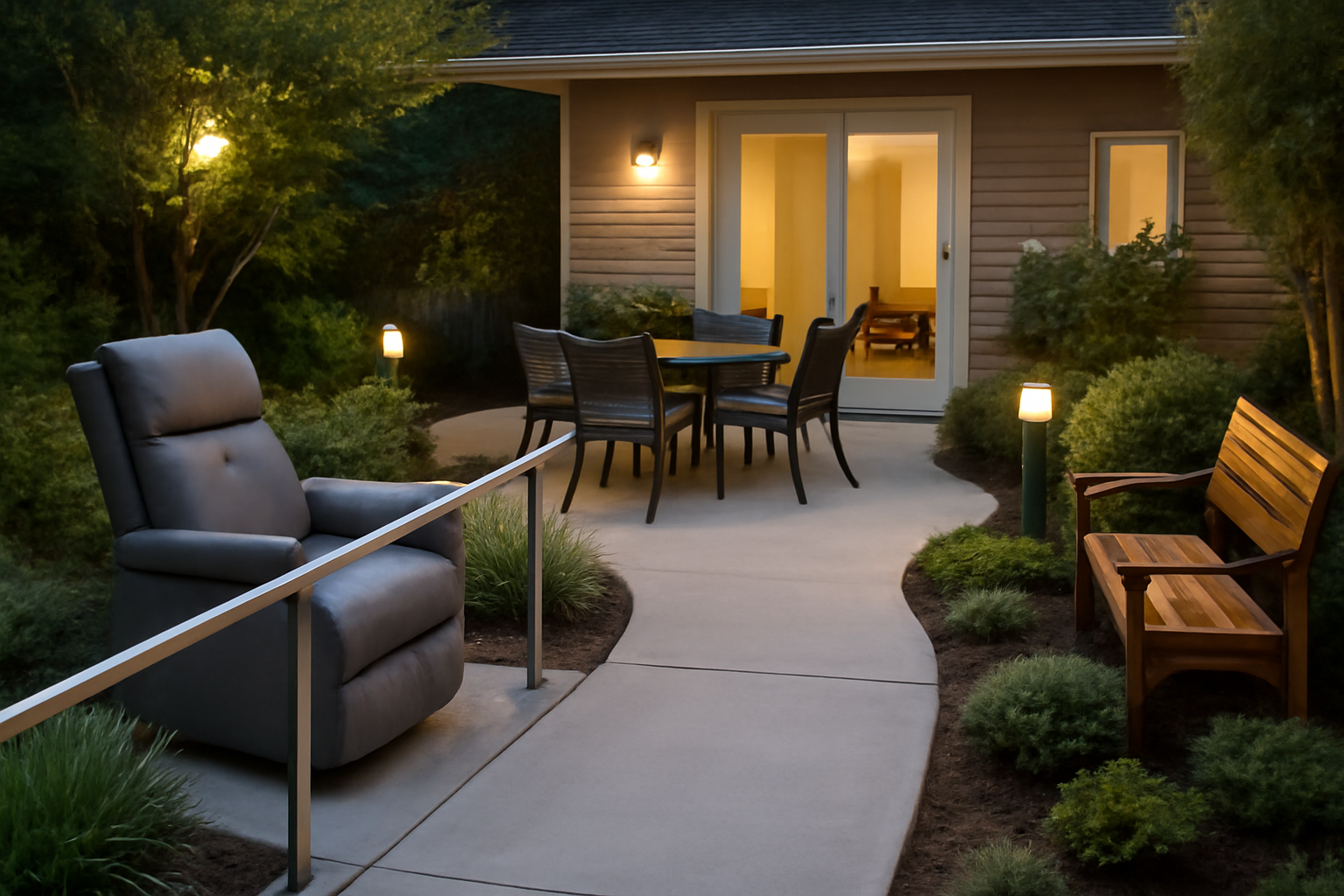 découvrez nos conseils pour rendre votre espace extérieur sécurisé, accessible et confortable, afin de favoriser un maintien à domicile serein et adapté à toutes les situations.